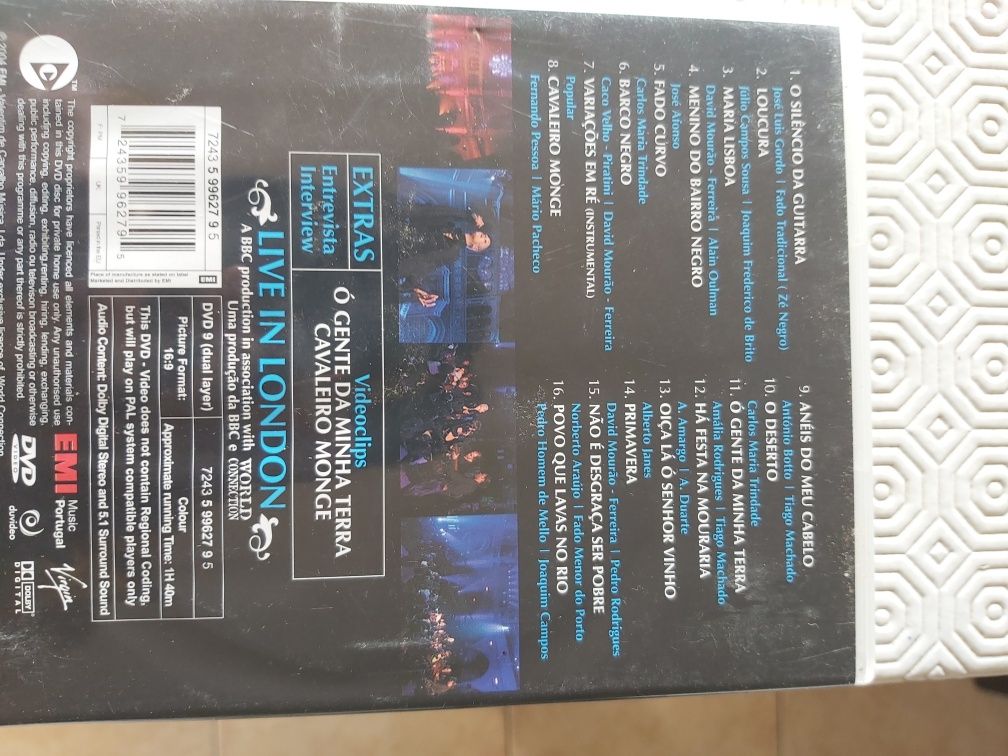 DVD "MARIZA Live in London"
