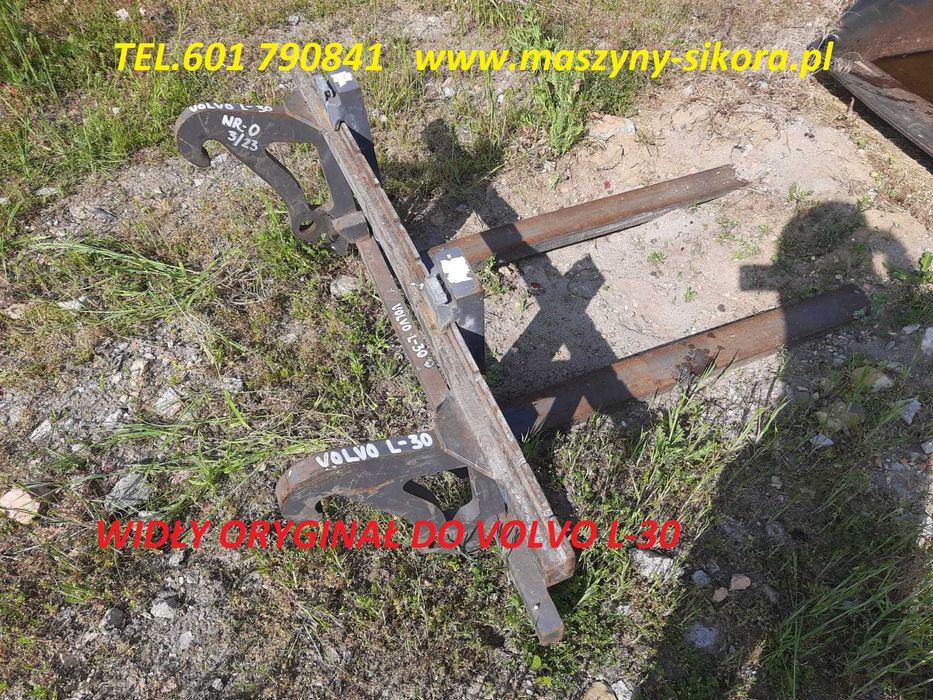 Widły do Palet  VOLVO L-30 Komatsu WA 70 80