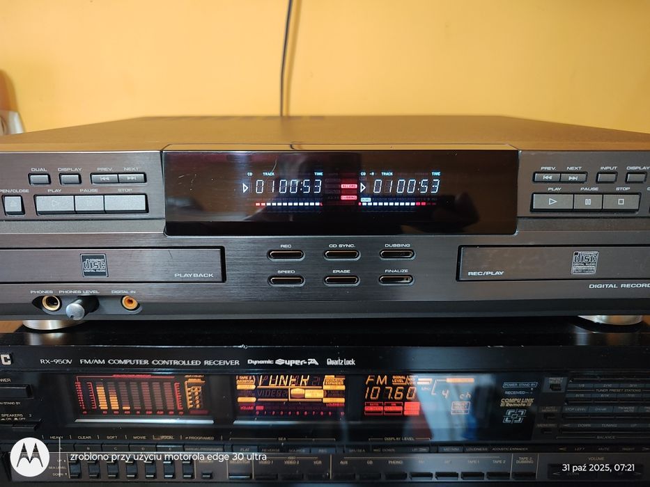 LG adr 620 nagrywarka CD audio plus pilot