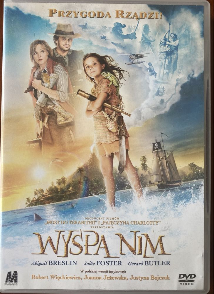 Wyspa Nim dvd  fim przygodowy