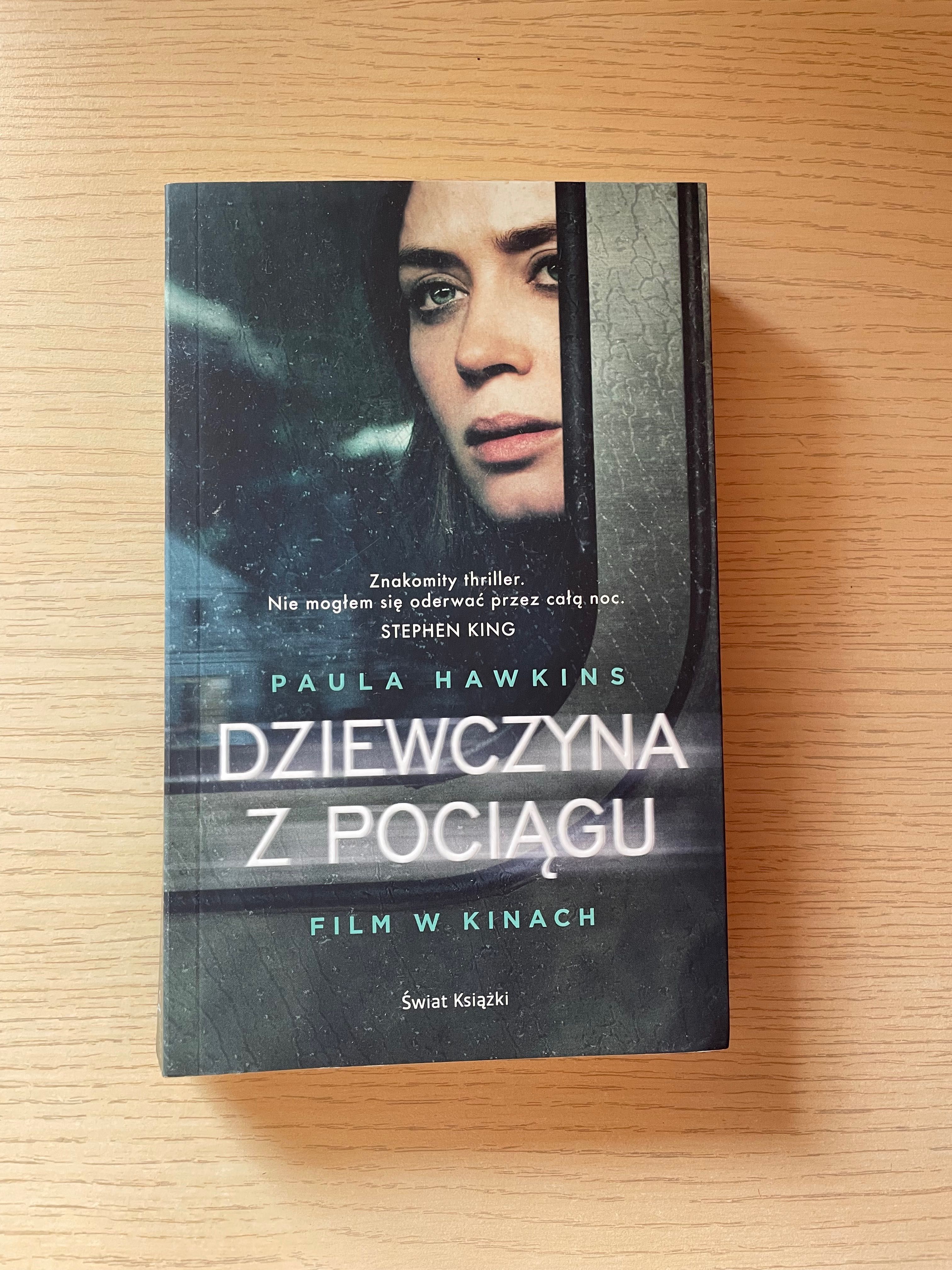 Dziewczyna z pociągu - Paula Hawkins.