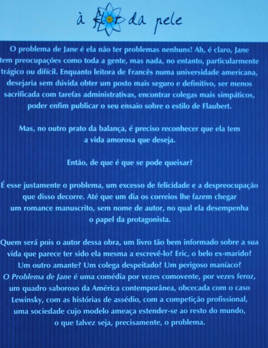 O Problema de Jane de Catherine Cusset