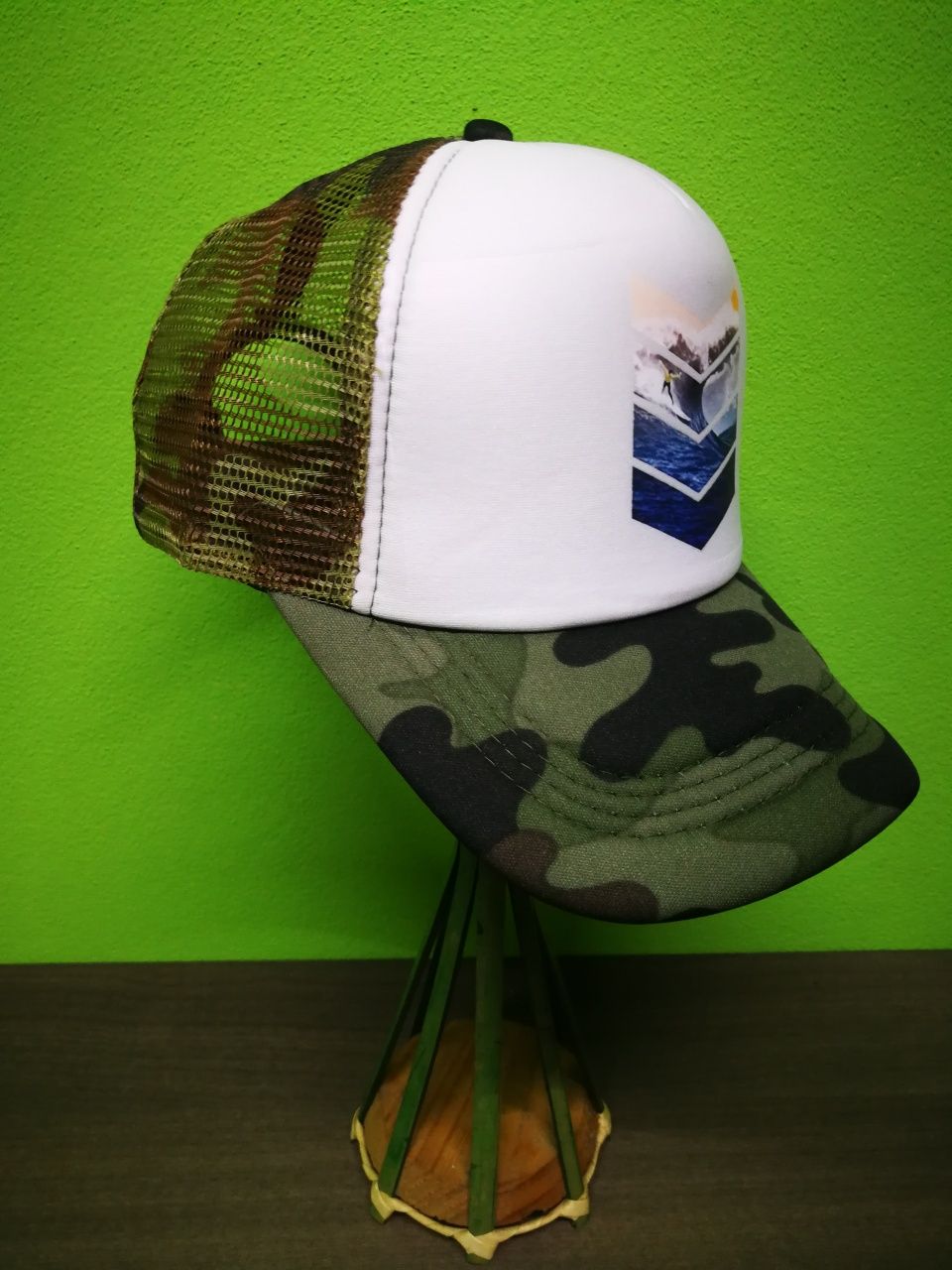 Boina estilo militar camuflado Bonés camuflados novos