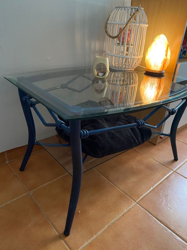 Mesa de centro em ferro