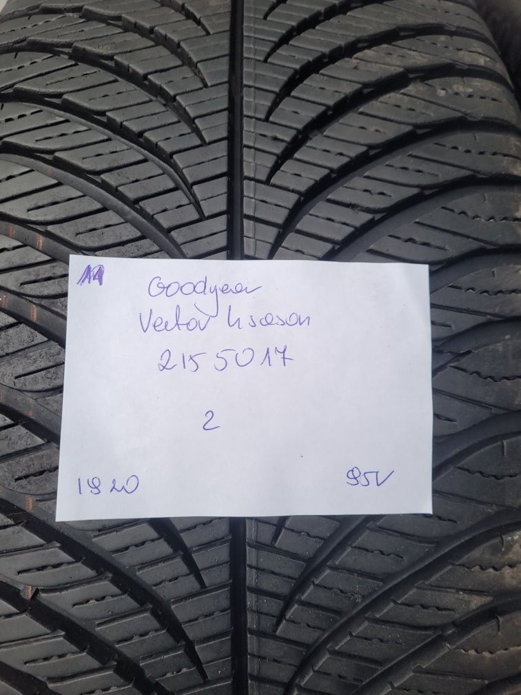 215/50/17 215/50R17 Goodyear 2020 całoroczne