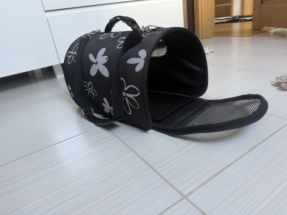 Zolux Torba transportowa dla psa i kota transporterek duża czarna