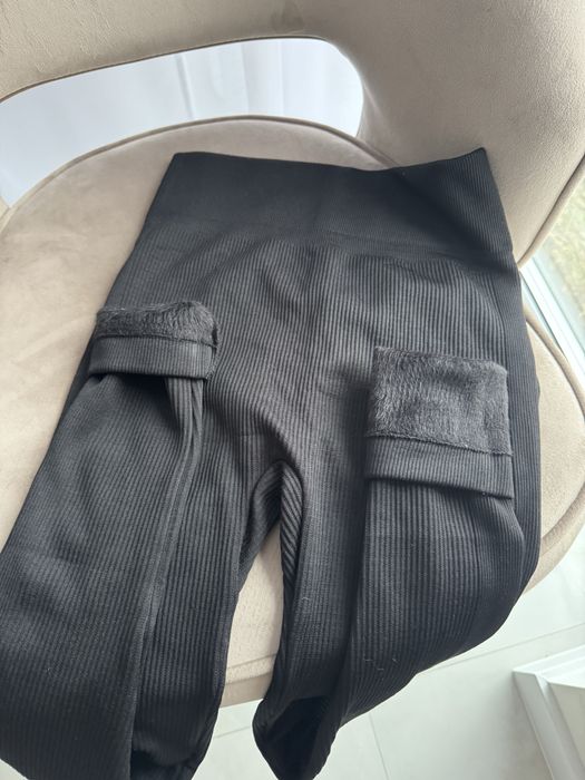 Лосини на хутрі з пушап ефектом ,лосіни на хутрі ,легінси