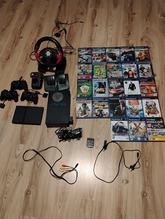 Ps2 slim i fat z grami