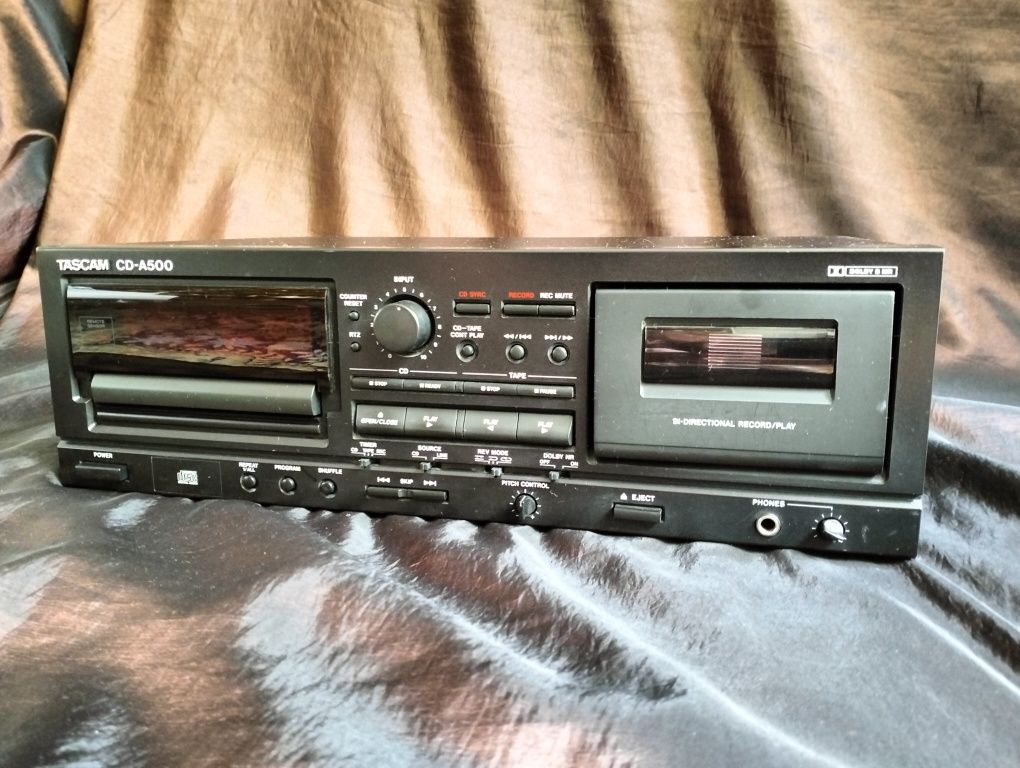 Tascam CD-A500 odtwarzacz CD i kaset Warszawa