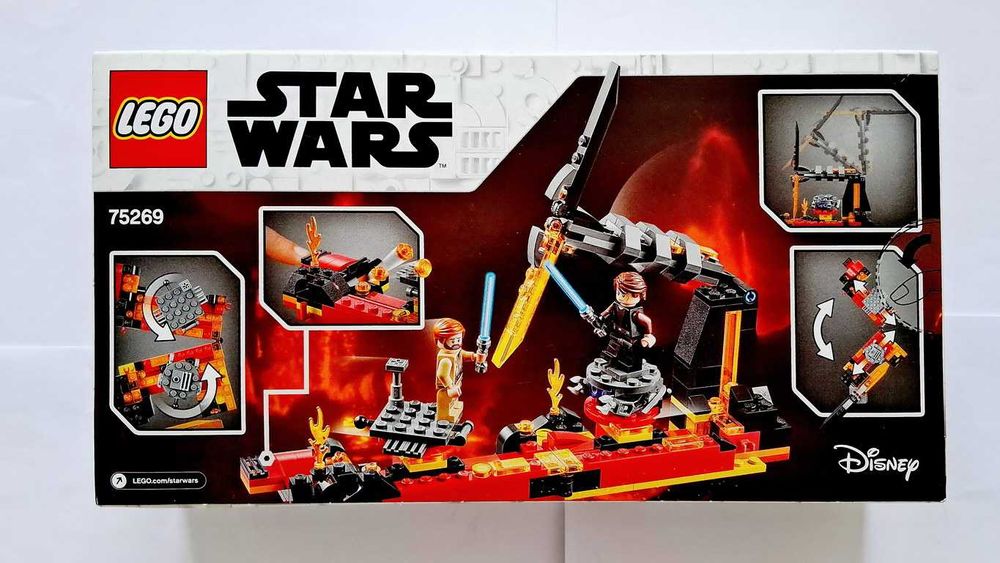 Lego Star Wars 75246 Duel on Mustafar selado