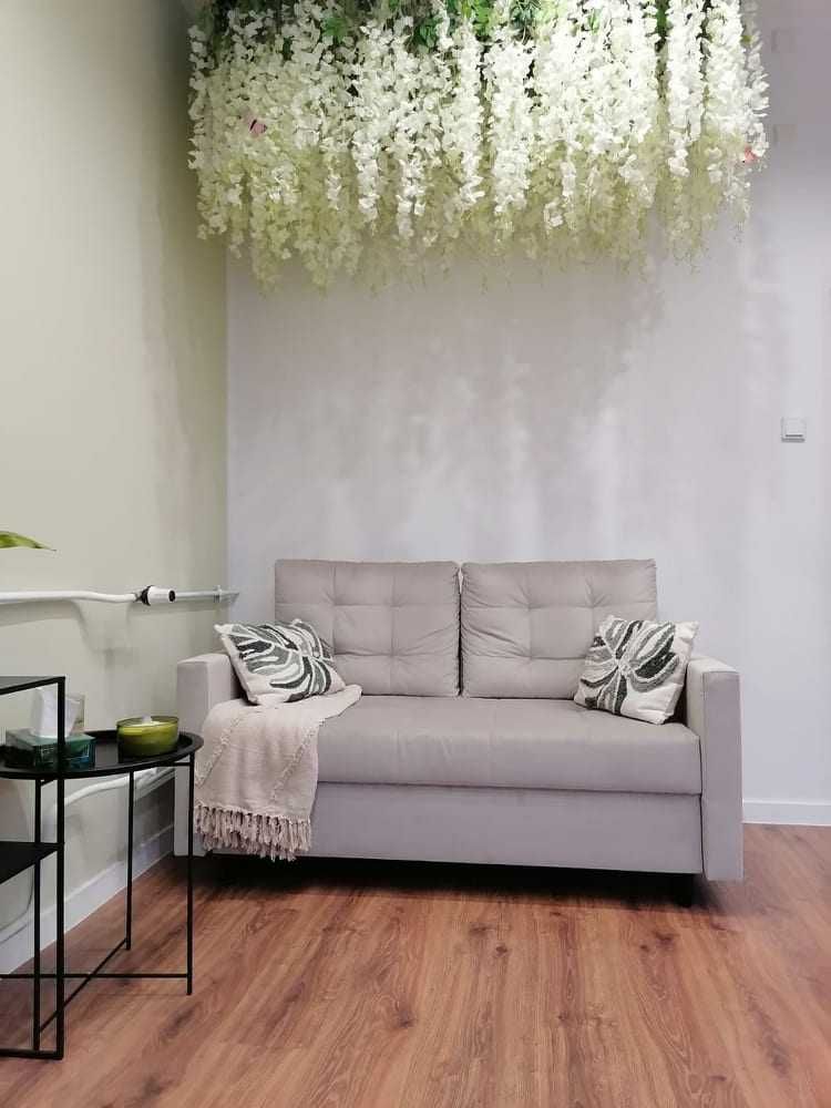Sofa Kanapa Dwuosobowa 155CM Z Funkcją Spania Pojemnikiem Bari RS01