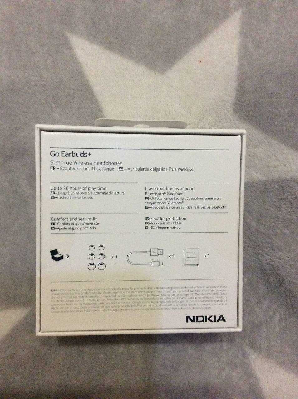 Беспроводные наушники Nokia Go Earbuds