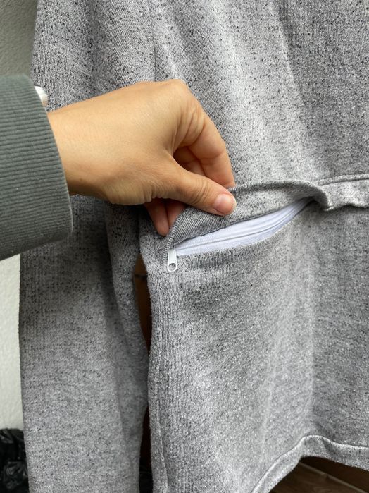 Szara bluza do karmienia – komfort, styl i dyskrecja w jednym