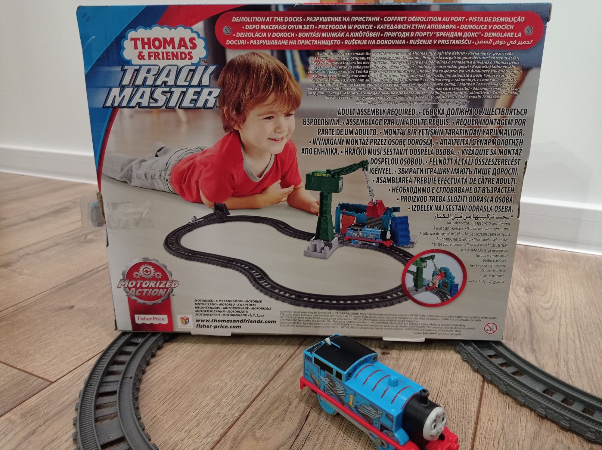 Tomek i przyjaciele Trackmaster Przygoda w porcie zestaw