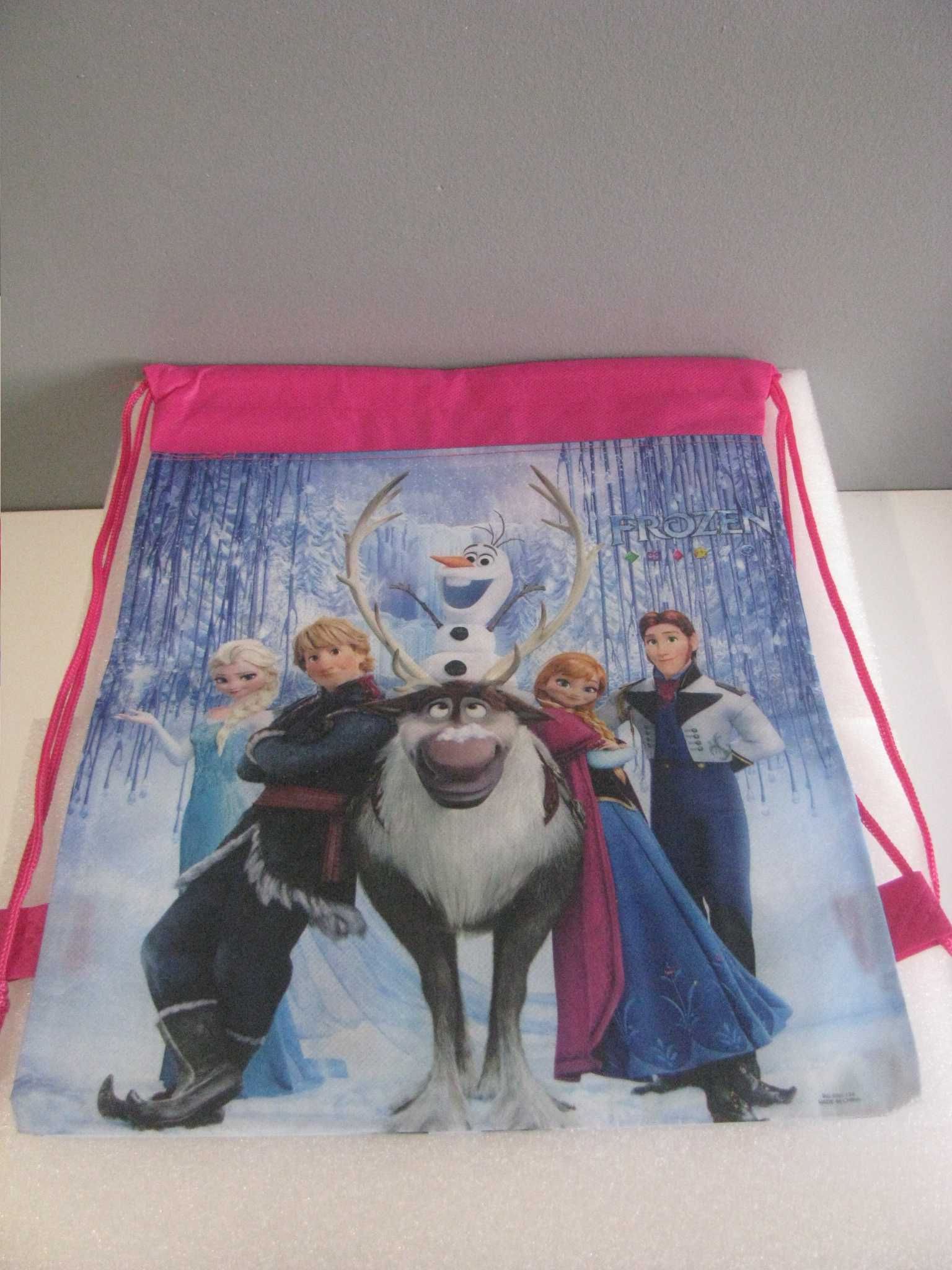 Nowy worek plecak kraina lodu Frozen Anna Elsa Olaf