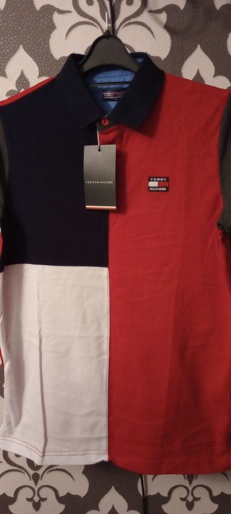 Podkoszulek t-shirt polo Tommy Hilfiger M