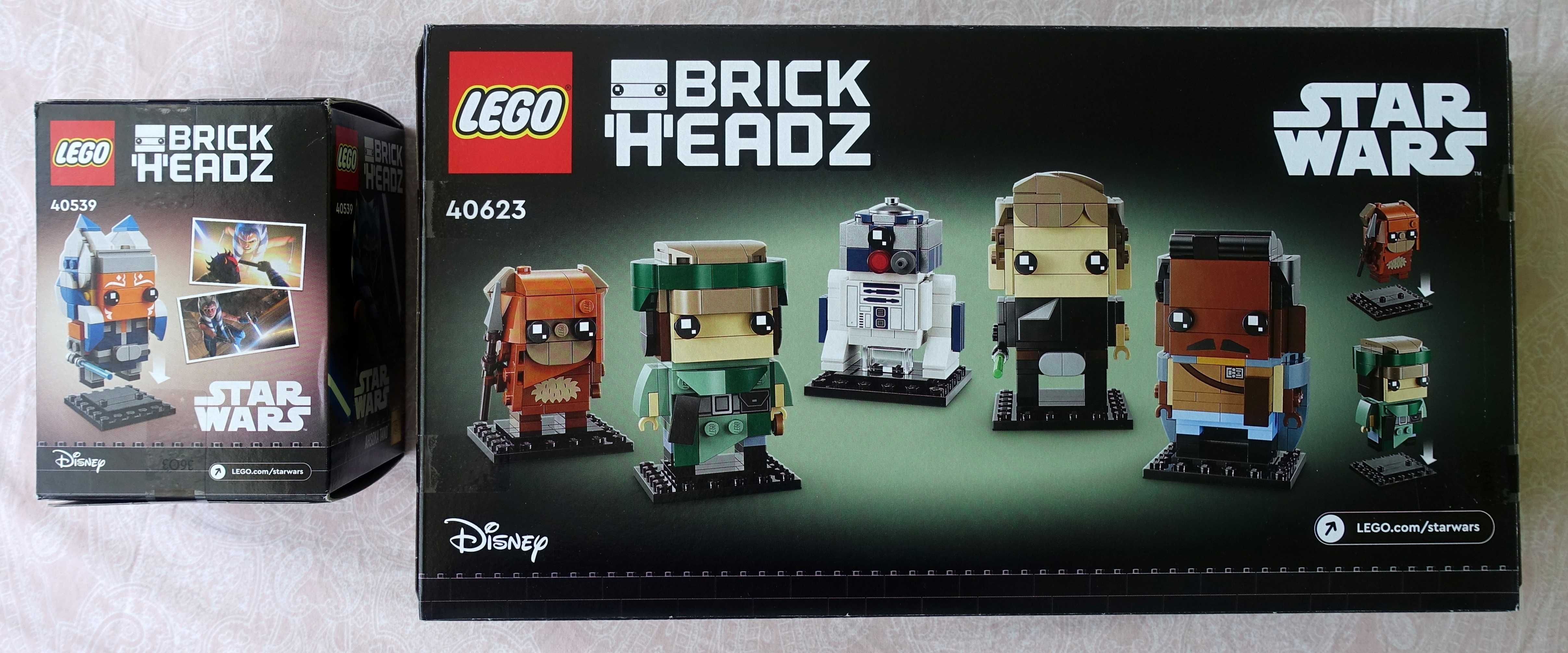 LEGO BrickHeadz Star Wars 40539 + 40623, NOWE!