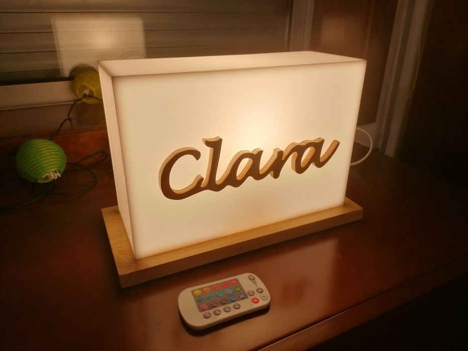 Candeeiro personalizado