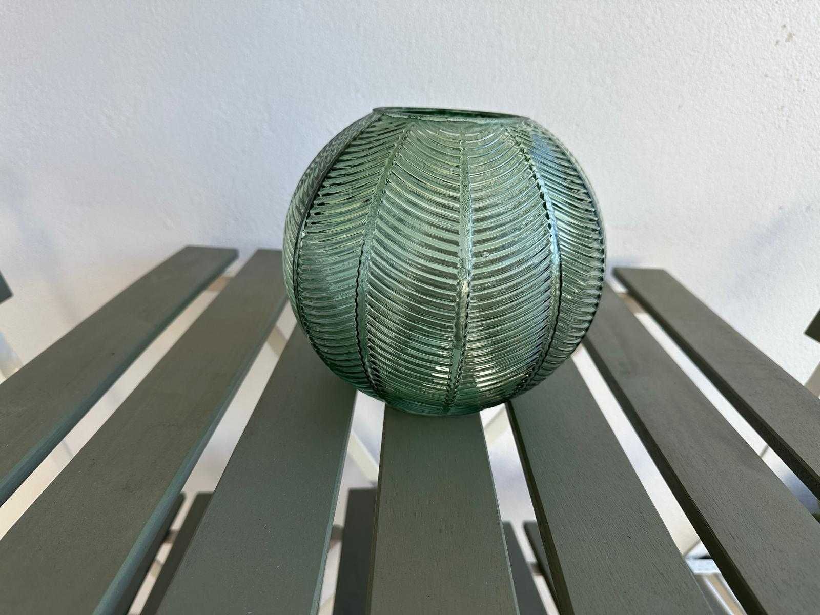 Jarra vidro verde CASA
