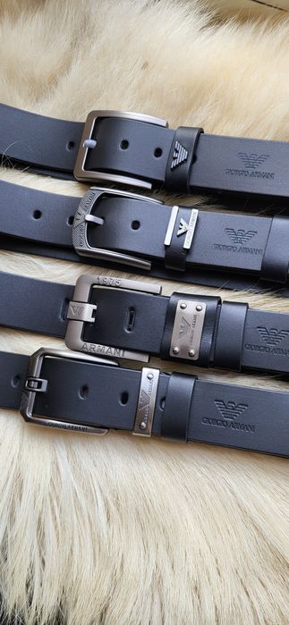 Чоловічий шкіряний ремінь пояс пасок  матовий