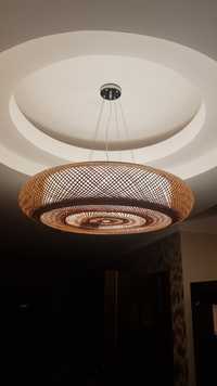 Lampa sufitowa wisząca Bambus / Boho  50 cm