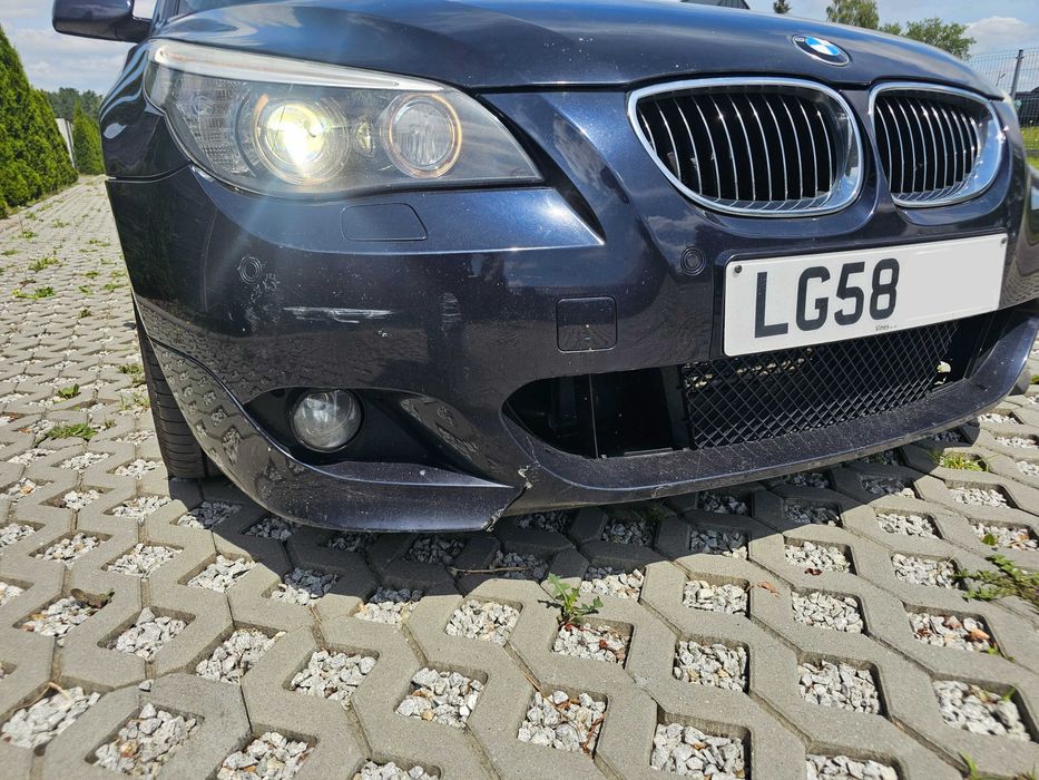 Bmw 5 E60 E61 LCI M Pakiet Przód Kompletny Dynamic 416 Carbonschwarz