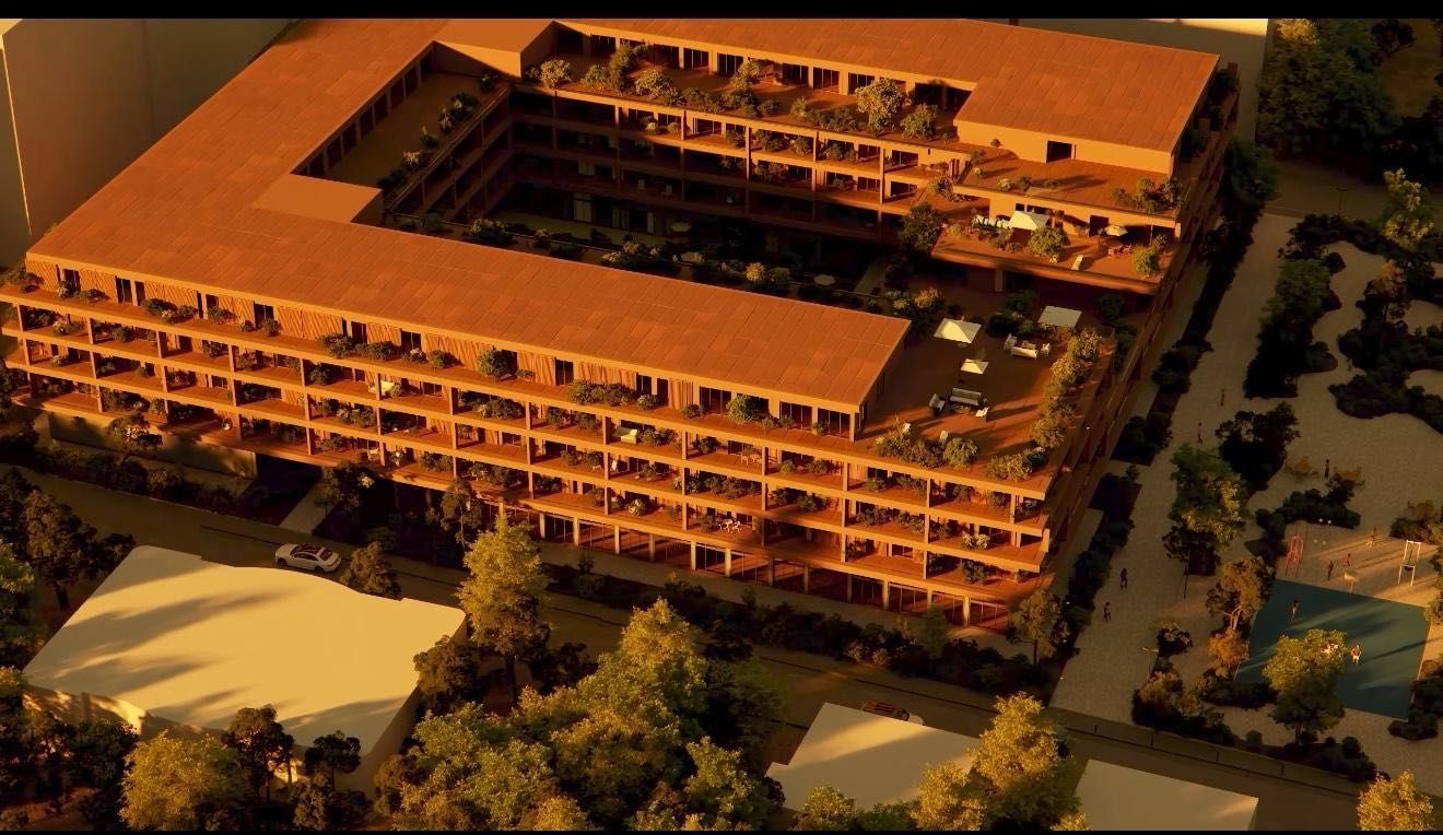 Apartament w Albanii. "SunSea", Golem