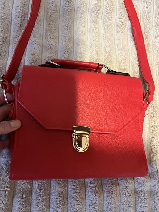 Сумка мінімалістична червона