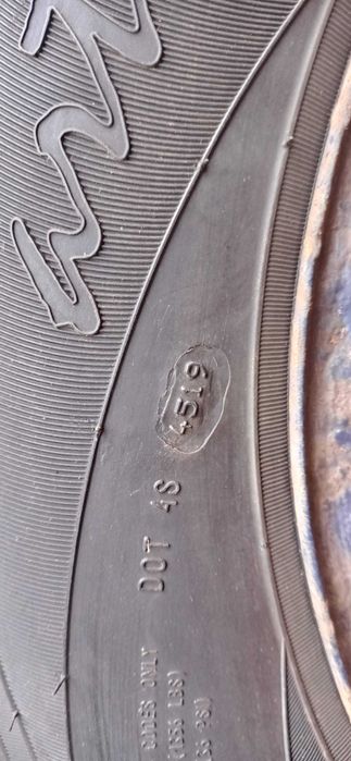 Комплект колес зима 195*65 r 15 + ковпаки