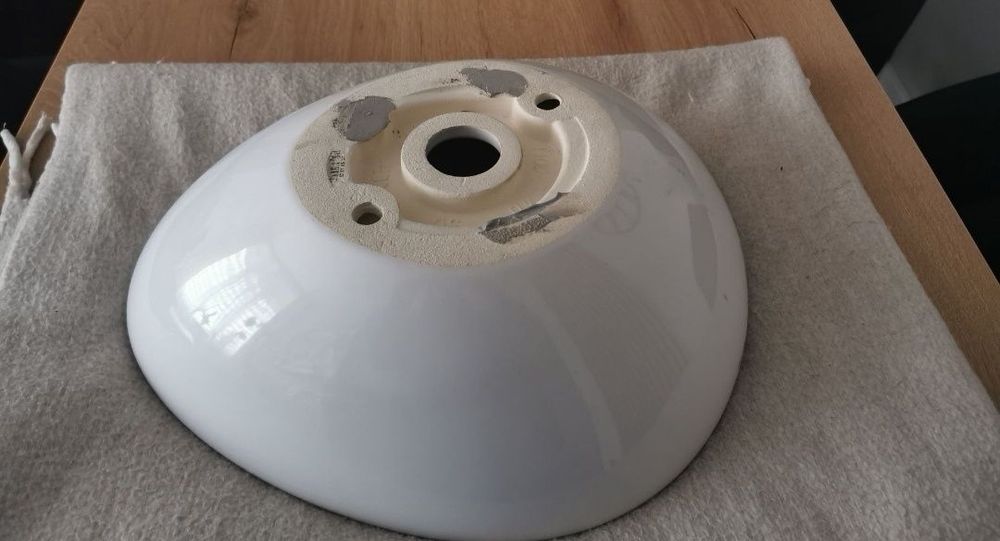 Umywalka ceramiczna nablatowa Moduo 45 nieregularna