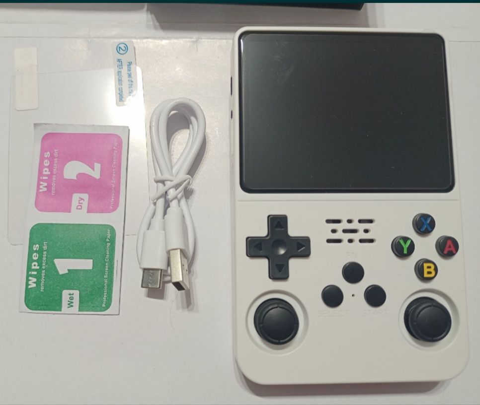 Konsola R36S ArkOS 2.0 oryginał nie emuelec 64Gb 15634 gier PSX NES