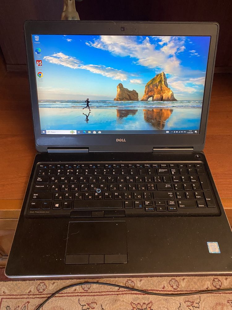 15’6 fhd СЕНСОРНИЙ dell 7510 i7 6820hq SSD 512gb RAM 16gb