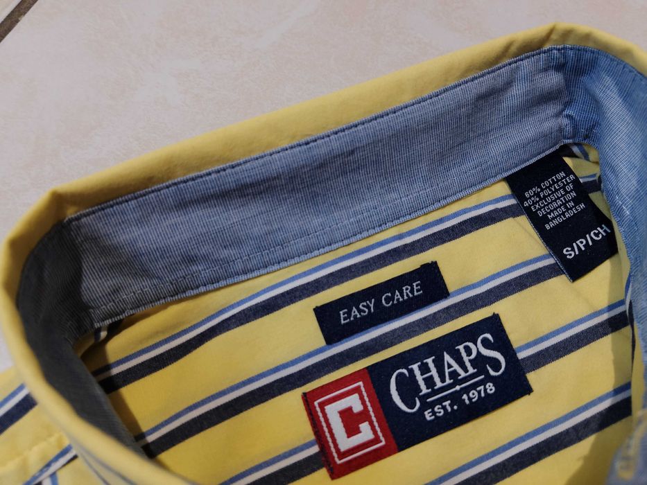 CHAPS by Ralph Lauren USA - NOWA! z LOGO Koszula Męska rozmiar M