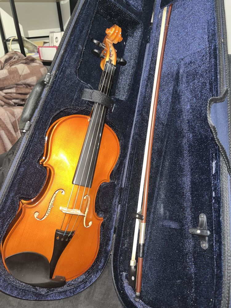 Violino com metronomo