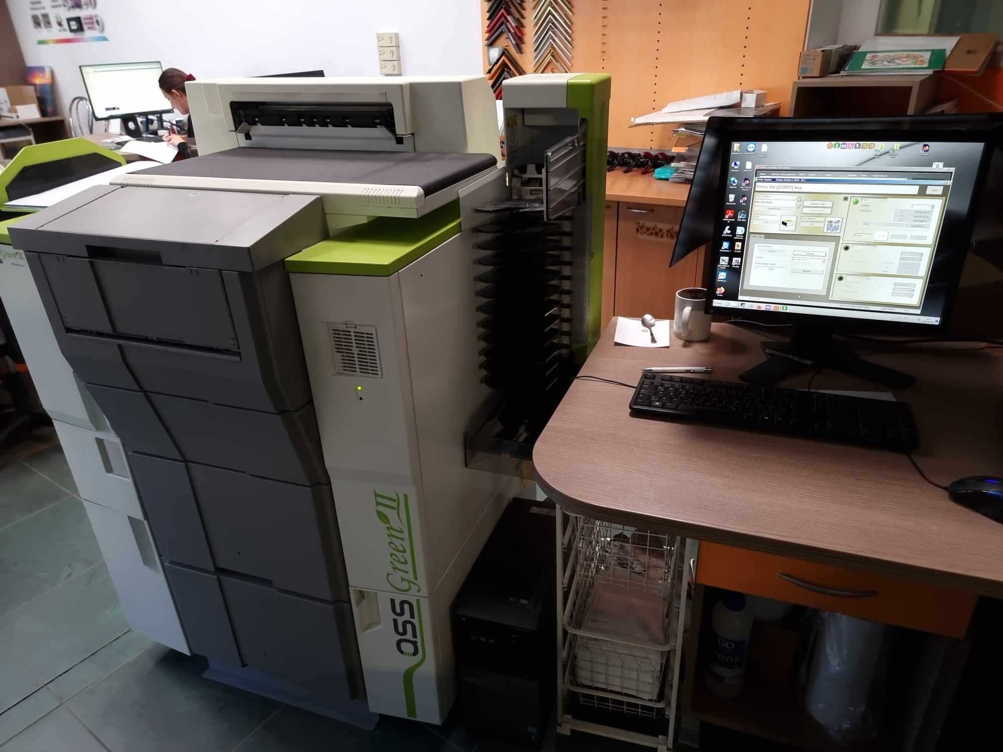 Suchy minilab Noritsu Green II o niskim przebiegu, stan bdb