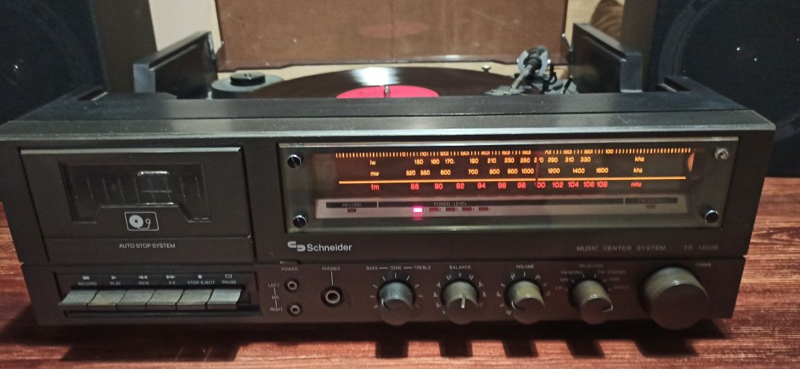 Vintage Schneider Music Center System TS1403S