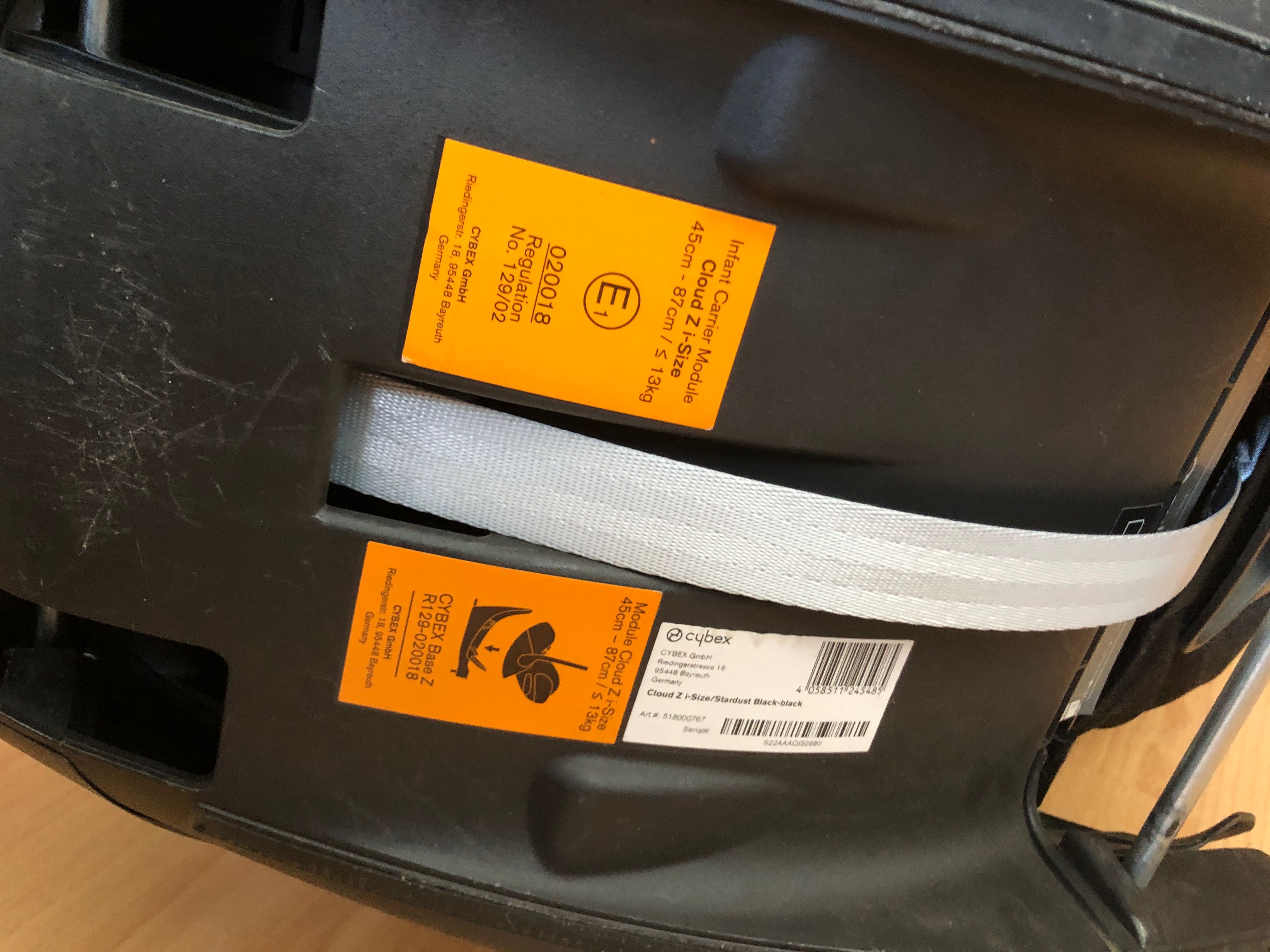 fotelik samochodowy Cybex Cloud Z i-size dla niemowlaka (do 13 kg)