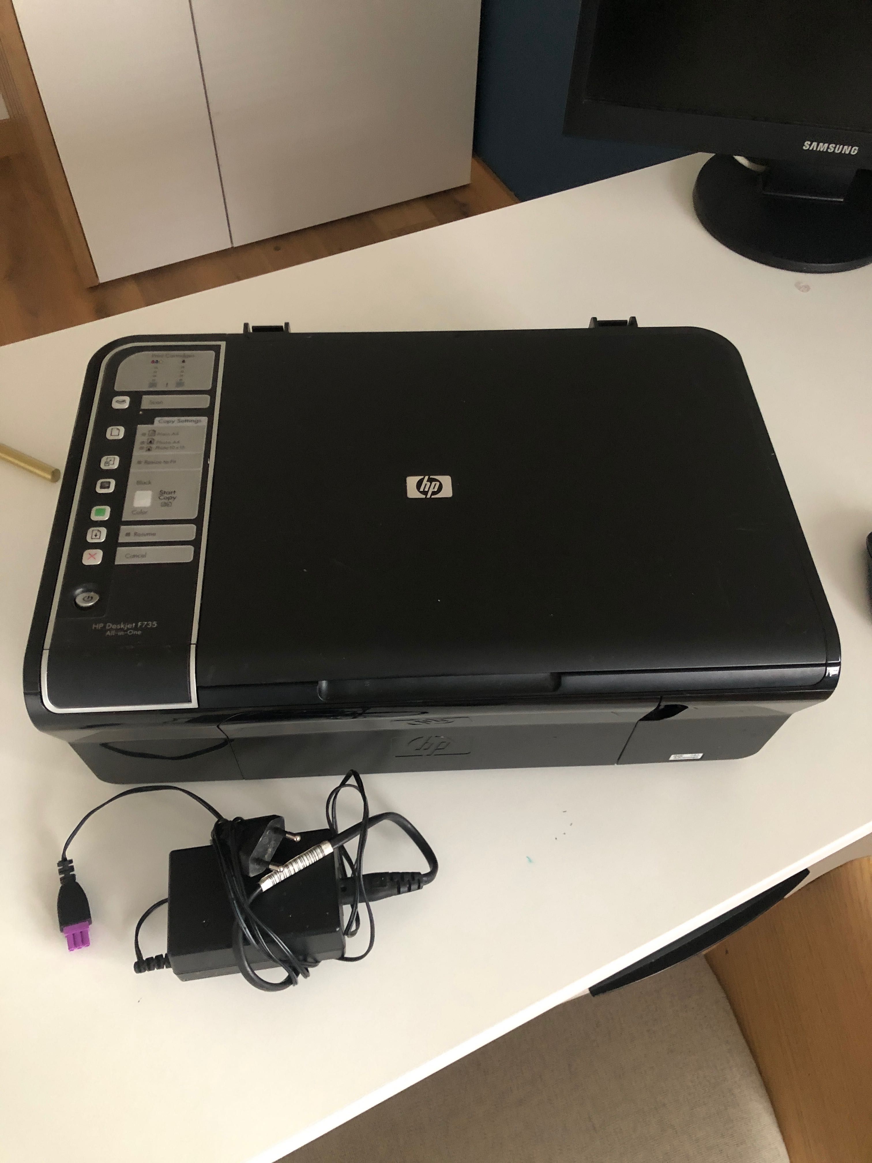 Hp deskjet F735 „all in one”ksero drukarka skaner