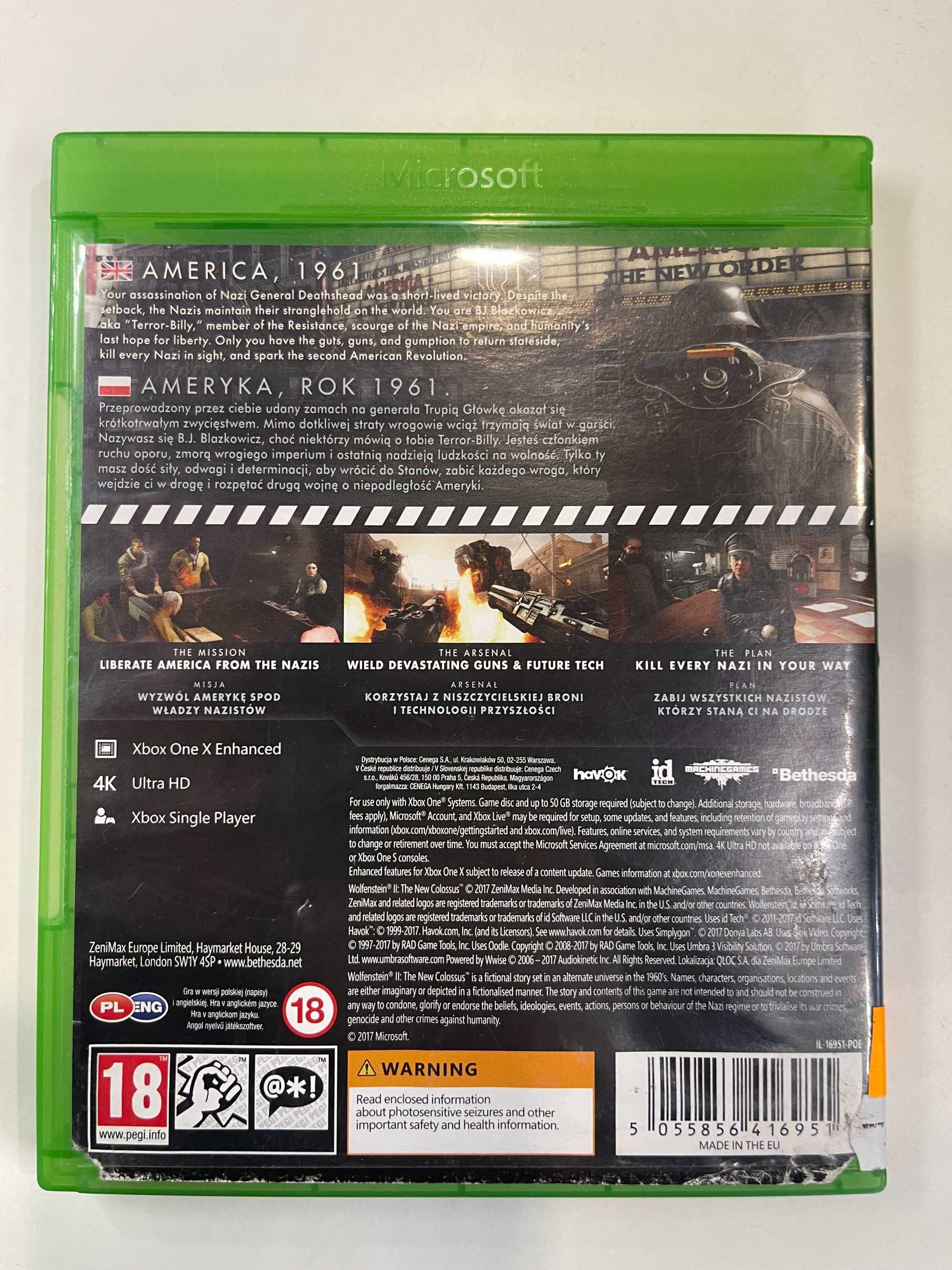 Wolfenstein II The New Colossus Xbox One