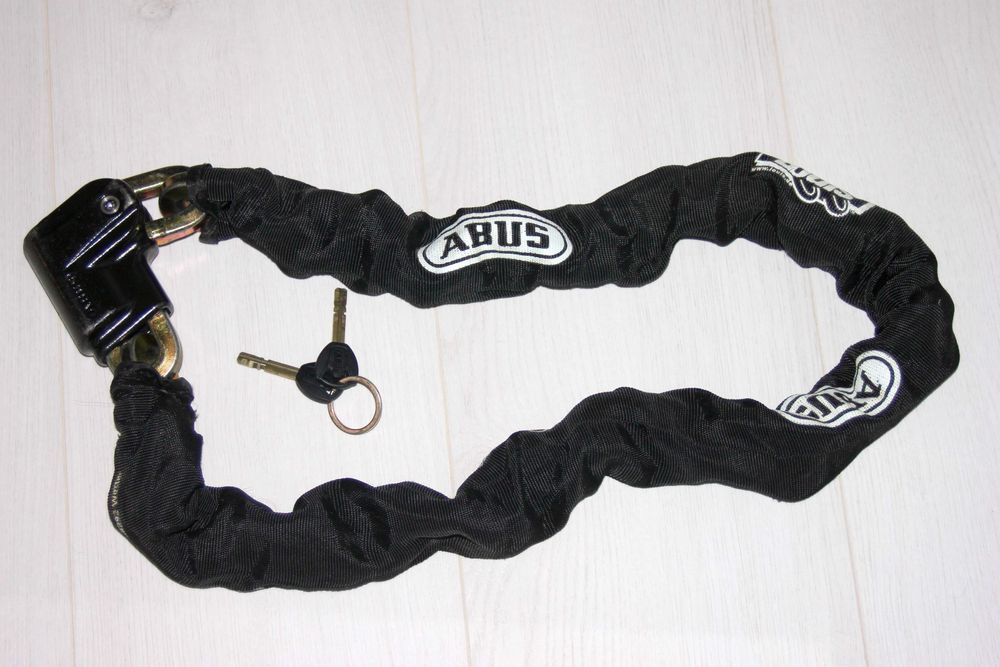 ABUS LOUIS zamknięcie motocyklowe / zapięcie / łańcuch 120cm / 4kg