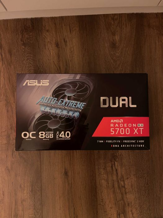 Placa Gráfica ASUS Dual Radeon RX 5700 XT OC 8GB