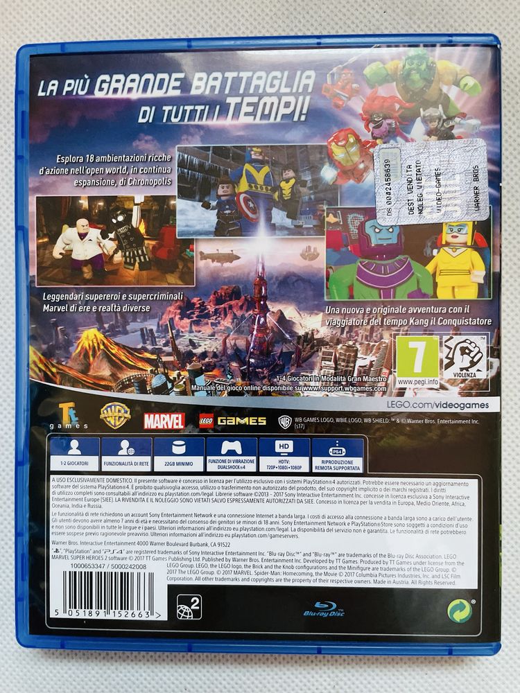 Gra Lego Super Heroes 2 PS4 / PS5
