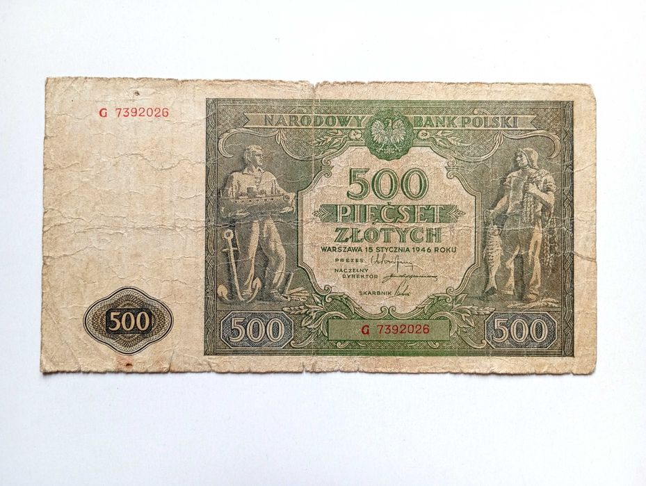500 zł 1946   -  G  -