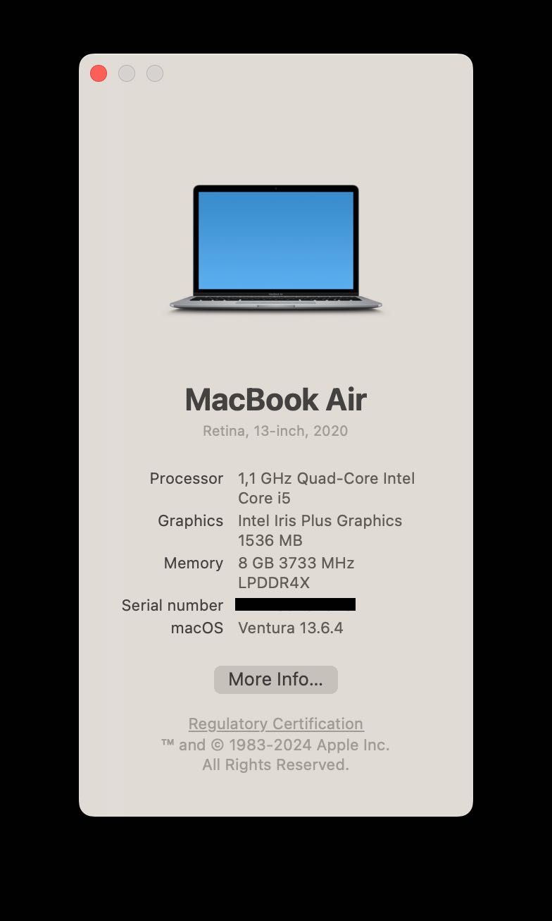 MacBook Air 2020 i5 8/512  Space mvh22 550$ Магазин EmojieStore