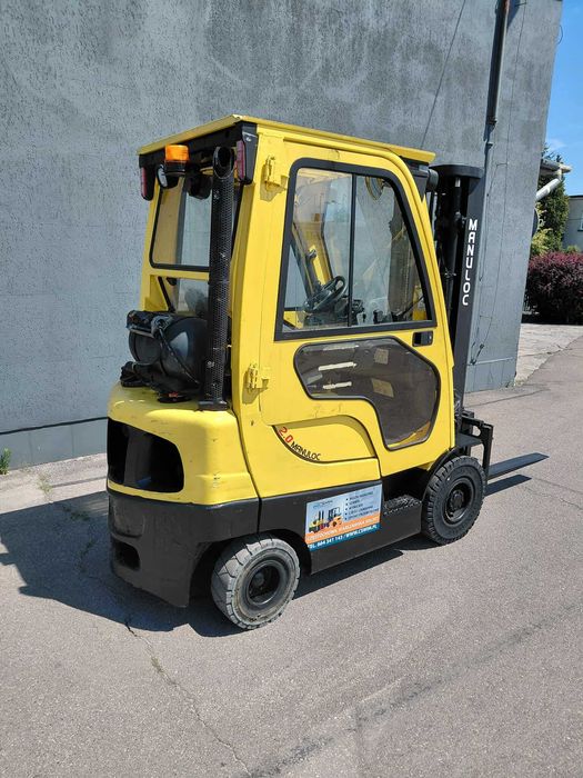 Wózek widłowy Hyster H1.6FT kabina, przesuw, 4 sekcje