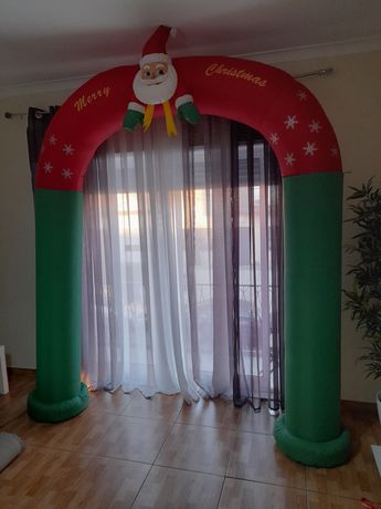 Arco Insuflável de Natal 2,75cm
