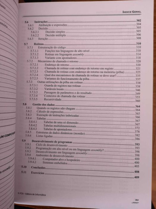 livro arquitetura de computadores
