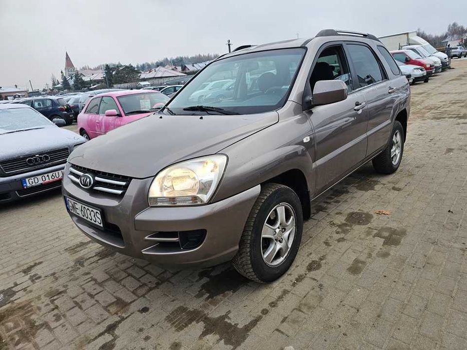 Kia Sportage 2008r/2.0 benzyna gaz/141KM/opłaty aktualne/hak/atest2032