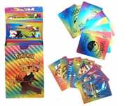 Karty pokemon tęczowe 55szt