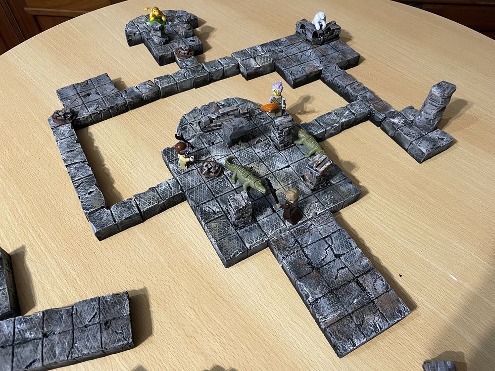 Terreno e paredes para Dungeons and Dragons